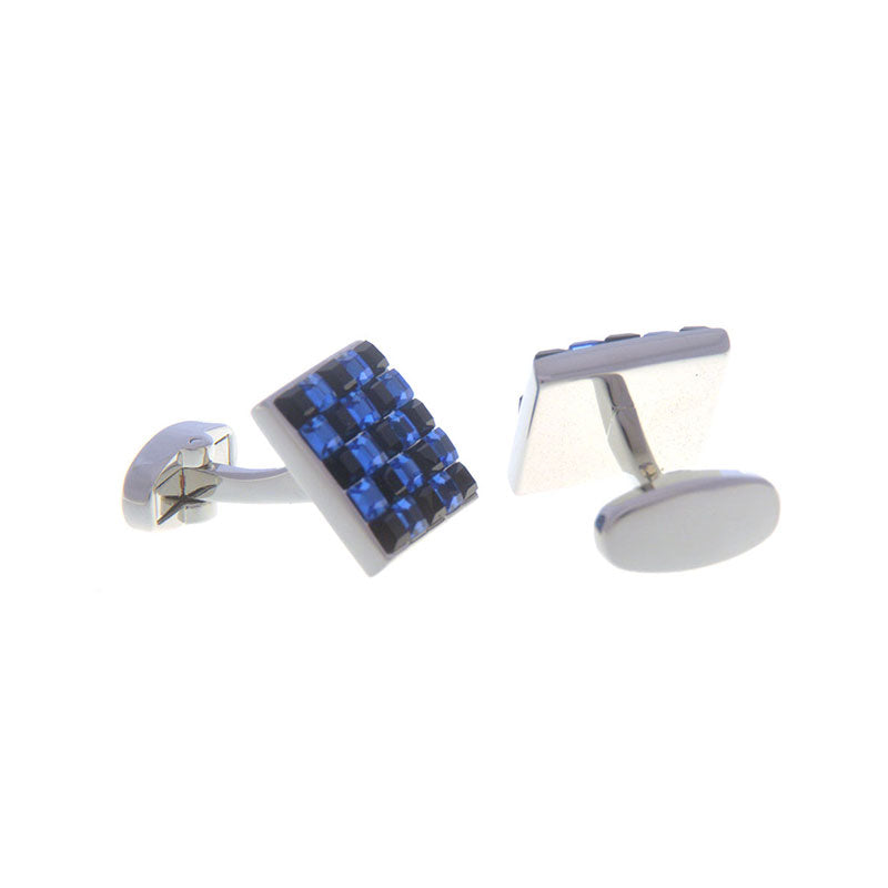 Crystal Zircon Cufflinks