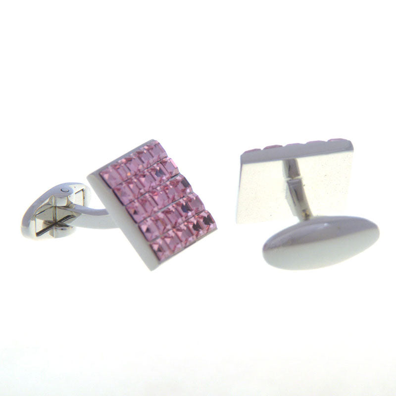 Crystal Zircon Cufflinks