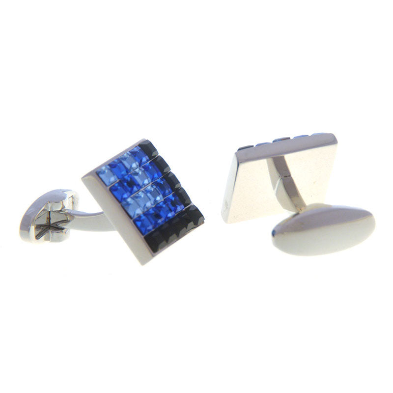 Crystal Zircon Cufflinks