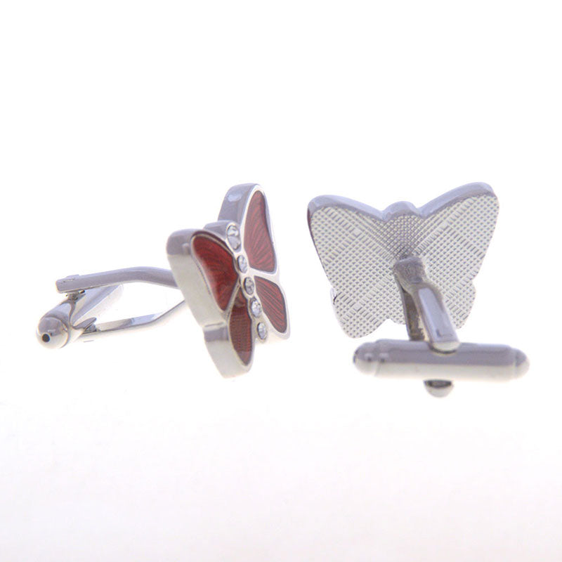 Animals Plants Enamel Dropping Glue Cufflinks