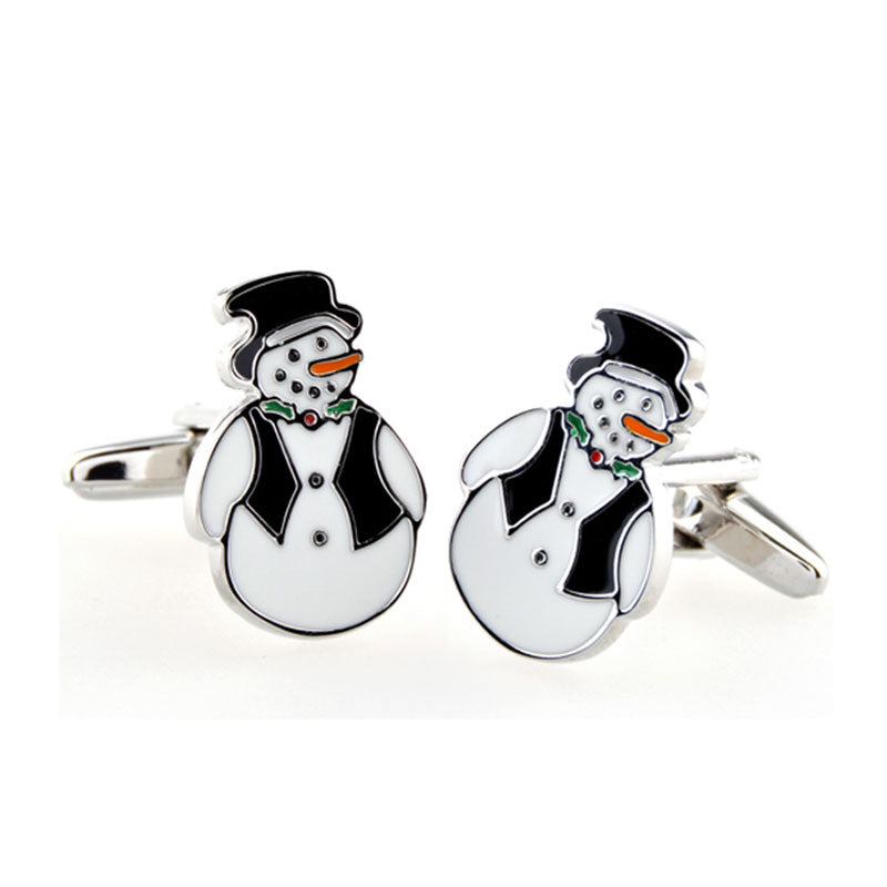 Animals Plants Enamel Dropping Glue Cufflinks