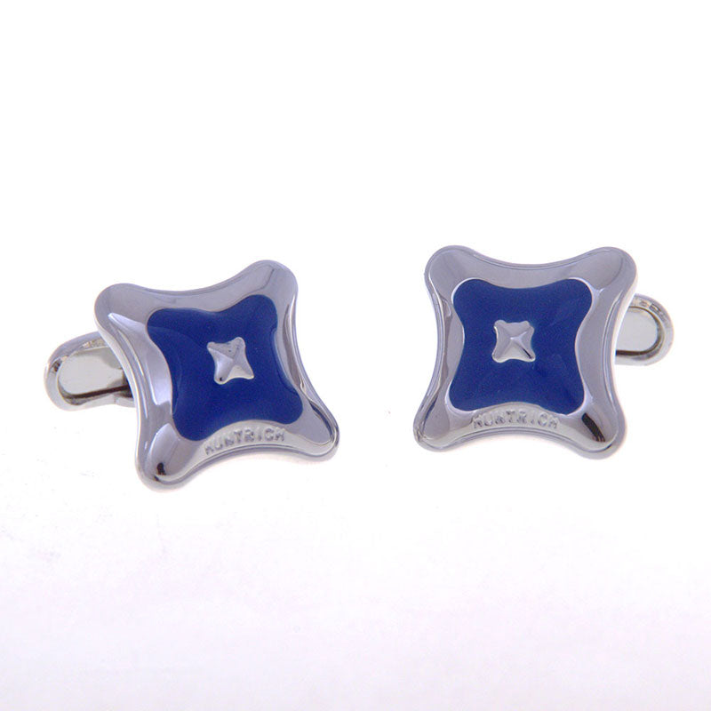 Enamel Dropping Glue Cufflinks