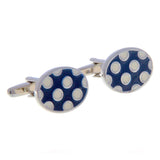 Enamel Dropping Glue Cufflinks