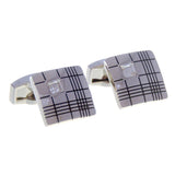 Crystal Zircon Cufflinks