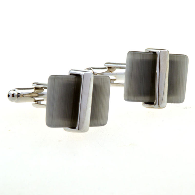 Cateye Glass Cufflinks