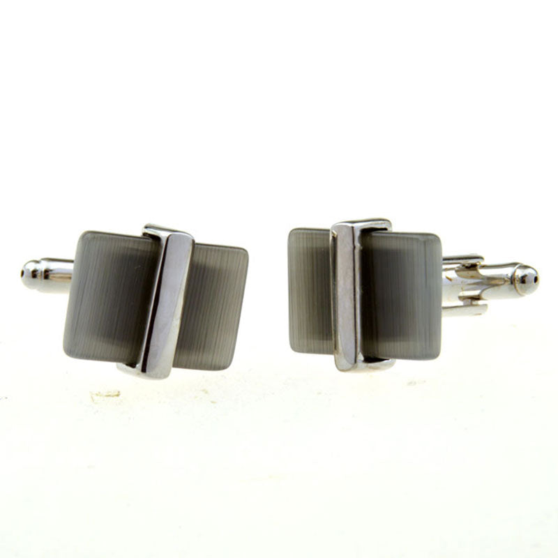 Cateye Glass Cufflinks