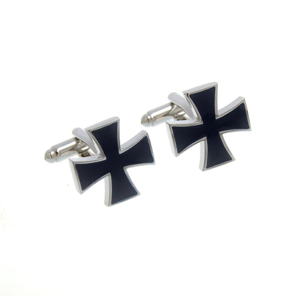 Festivals Wedding Reception Enamel Dropping Glue Cufflinks