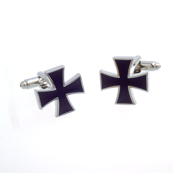 Festivals Wedding Reception Enamel Dropping Glue Cufflinks