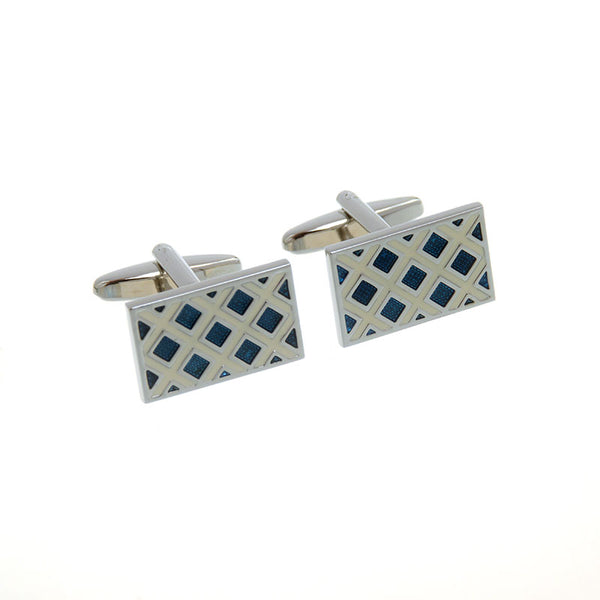 Enamel Dropping Glue Cufflinks