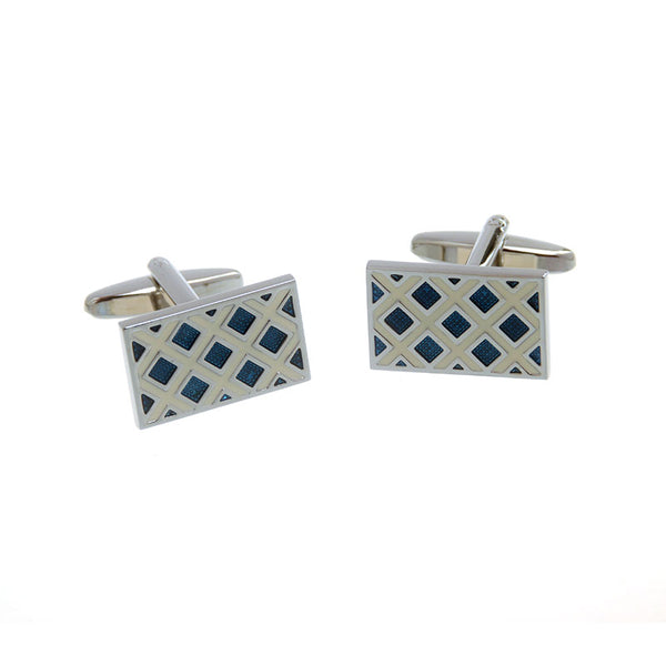 Enamel Dropping Glue Cufflinks