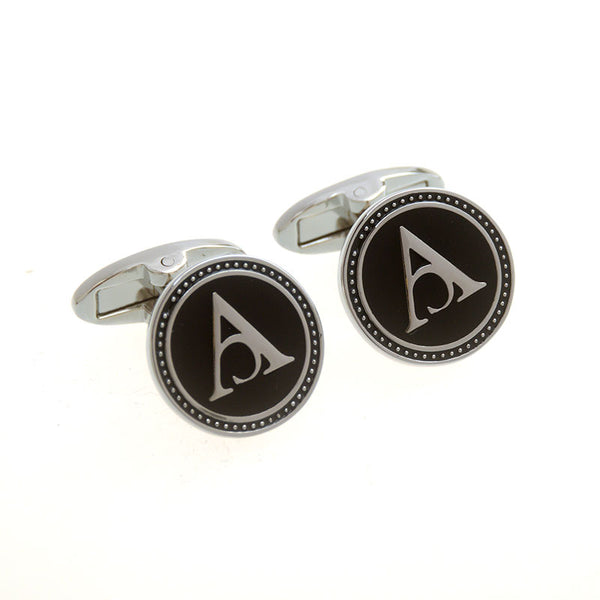 Enamel Dropping Glue Cufflinks