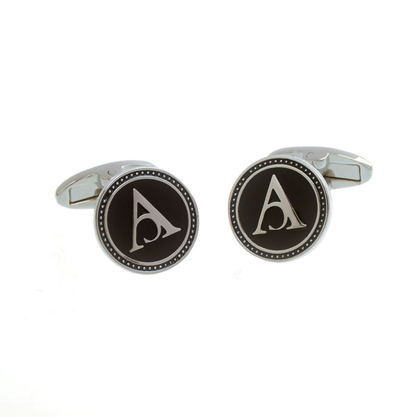 Enamel Dropping Glue Cufflinks