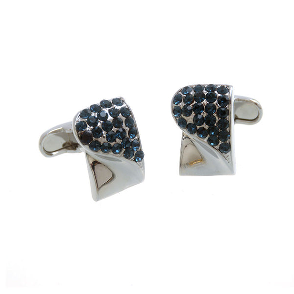 Crystal Zircon Cufflinks