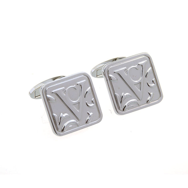 Plain Colour Metal Cufflinks