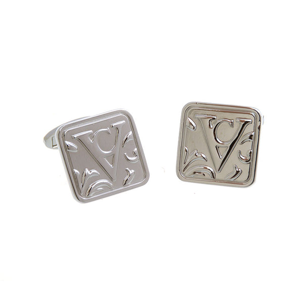 Plain Colour Metal Cufflinks