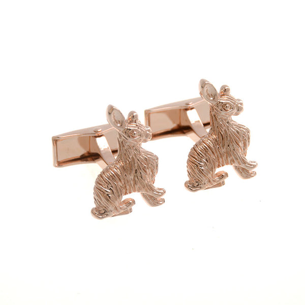 Animals Plants Plain Colour Metal Cufflinks