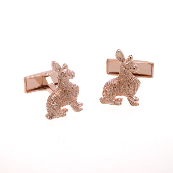 Animals Plants Plain Colour Metal Cufflinks