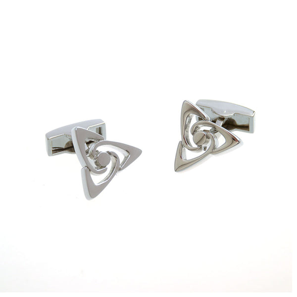 Plain Colour Metal Cufflinks