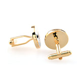 Enamel Dropping Glue Cufflinks