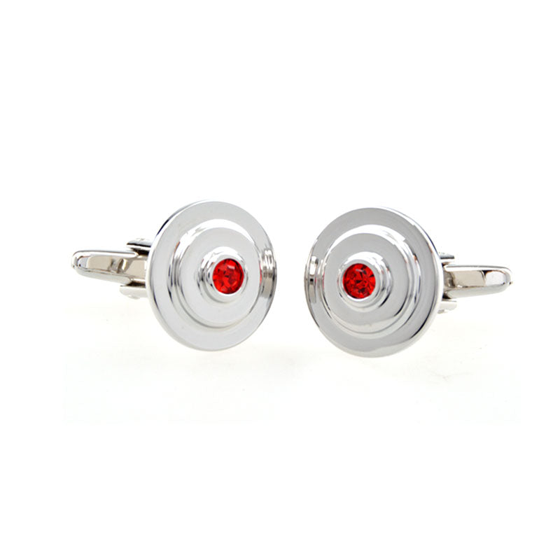 Crystal Zircon Cufflinks