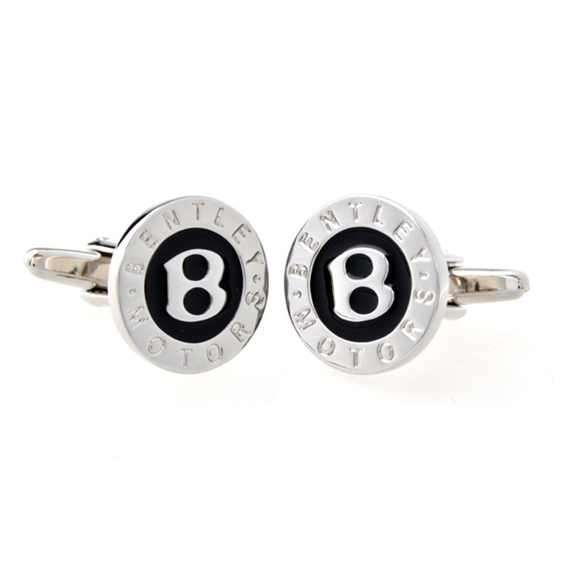 Enamel Dropping Glue Cufflinks