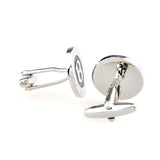 Enamel Dropping Glue Cufflinks