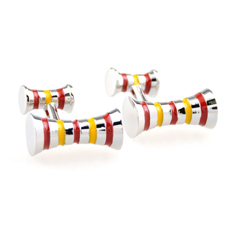 National Flag Music Enamel Dropping Glue Cufflinks