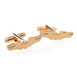 Animals Plants Plain Colour Metal Cufflinks