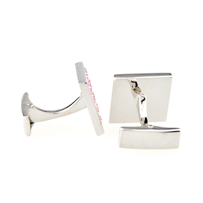 Crystal Zircon Cufflinks