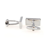 Plain Colour Metal Cufflinks