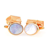 Shells Agate Cufflinks