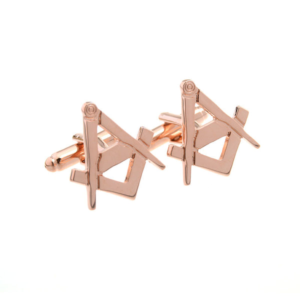 Plain Colour Metal Cufflinks