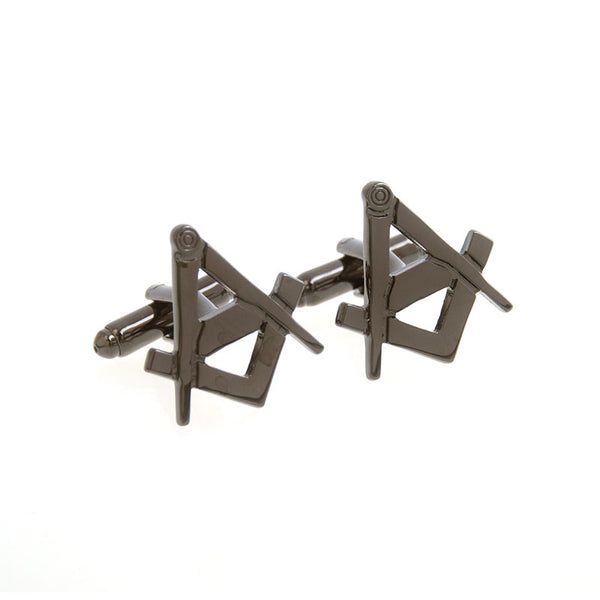 Plain Colour Metal Cufflinks