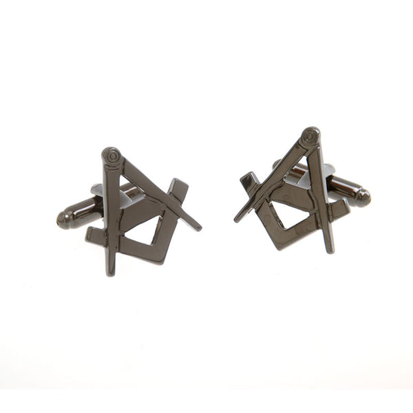 Plain Colour Metal Cufflinks