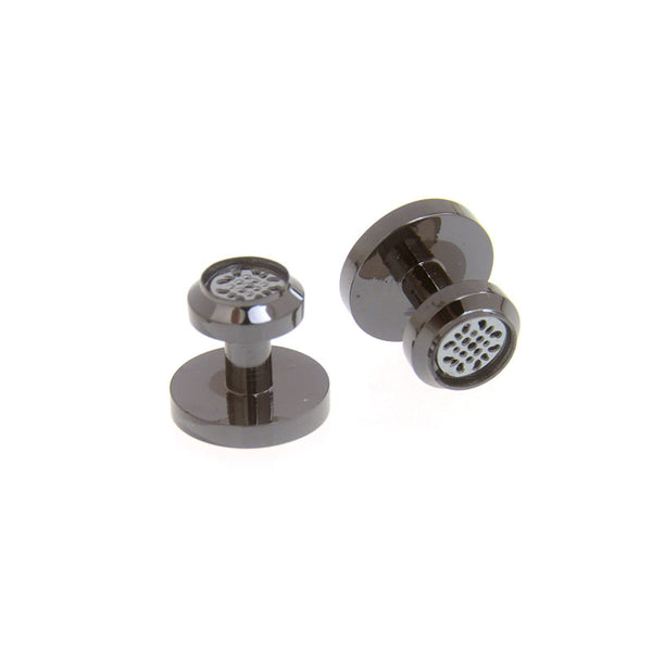 Plain Colour Metal Cufflinks