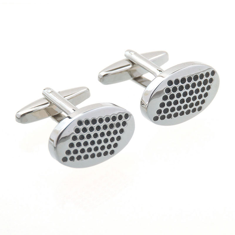 Enamel Dropping Glue Cufflinks