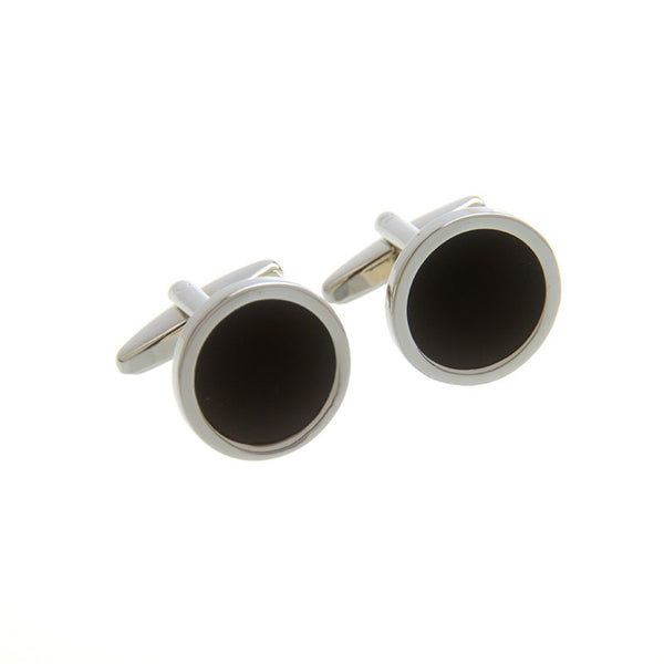 Enamel Dropping Glue Cufflinks