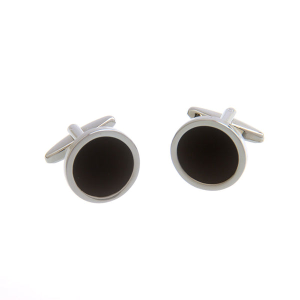 Enamel Dropping Glue Cufflinks