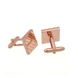 Plain Colour Metal Cufflinks