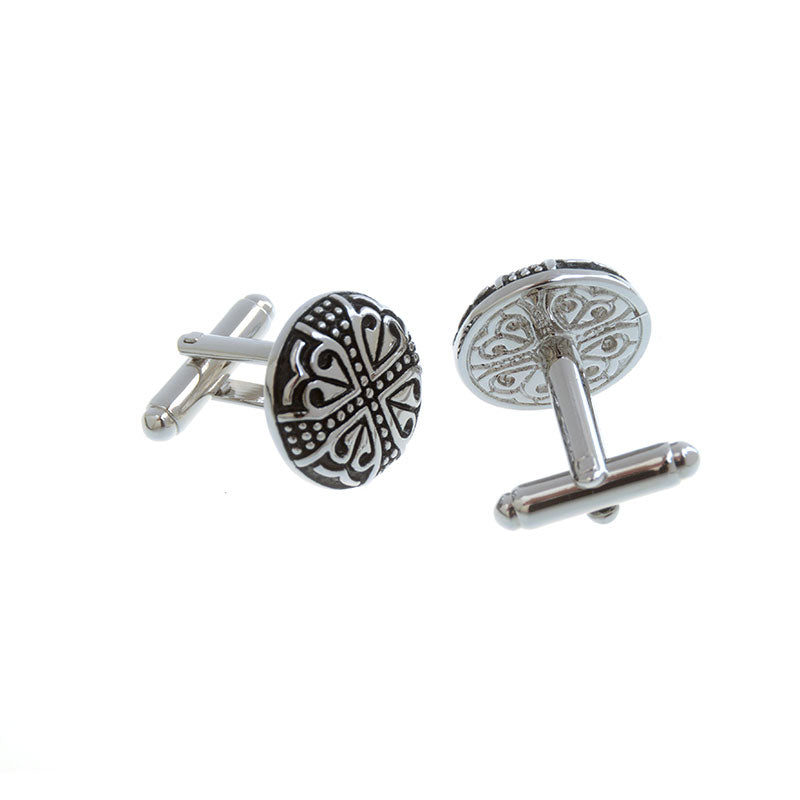 Enamel Dropping Glue Cufflinks