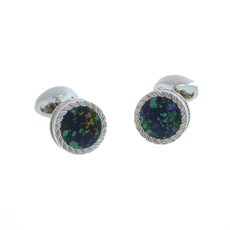 Enamel Dropping Glue Cufflinks