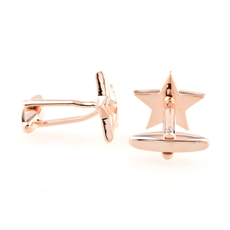 Plain Colour Metal Cufflinks