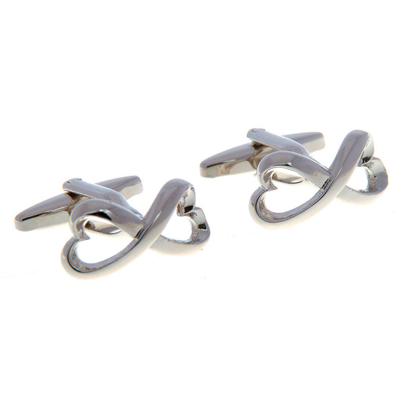 Plain Colour Metal Cufflinks