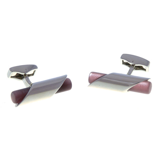 Cateye Glass Cufflinks