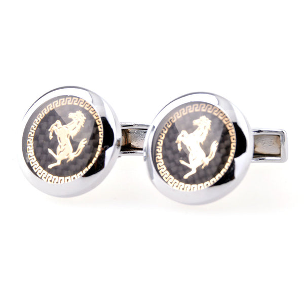 Animals Plants Enamel Dropping Glue Cufflinks