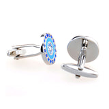 Crystal Zircon Cufflinks