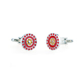 Crystal Zircon Cufflinks