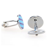 Enamel Dropping Glue Cufflinks