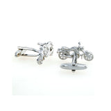 Car Logo Traffic Plain Colour Metal Cufflinks