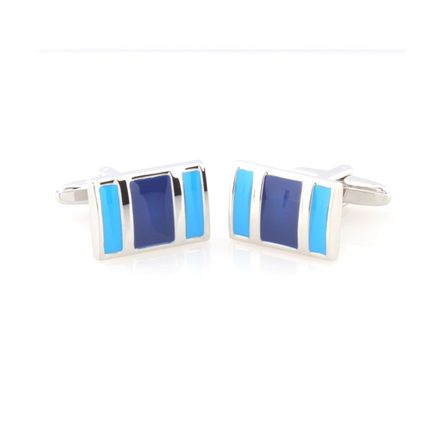 Enamel Dropping Glue Cufflinks